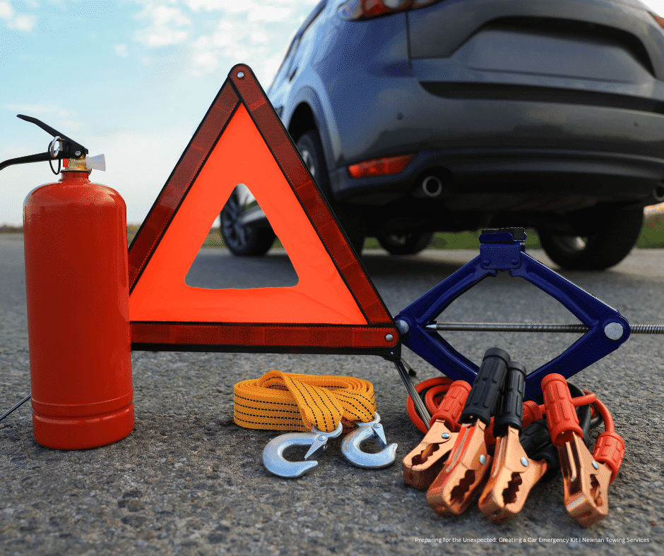 Be prepared for any road emergency with our guide to creating the ultimate car emergency kit. Essential tips and items tailored by Newnan Towing Services.